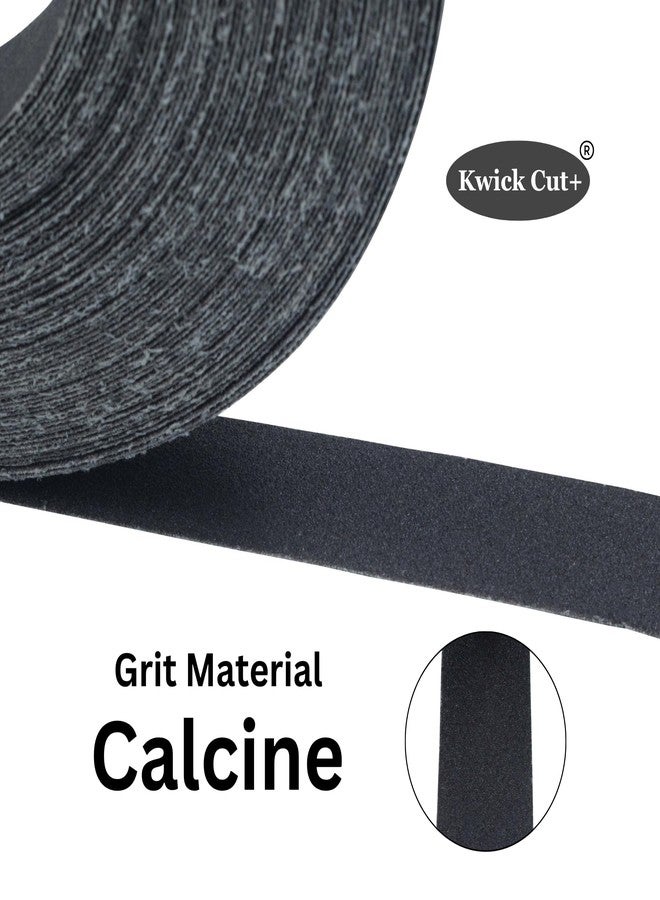 KWICK CUT + KWICK CUT+ Continuous Premium Sandpaper Cloth Roll 800 grit, 1inch x 50 meter (55 yd) - Heavy Duty Calcined Aluminium Oxide Emery Cloth for Drum Sanders, Metal & Wood Finishing, Automotive Polishing - Image 2